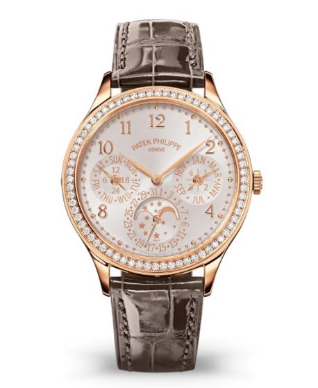 Cheap Patek Philippe Grand Complications Rose Gold Ladies Perpetual Calendar 7140R-001 watch